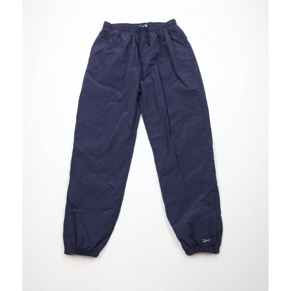 Vintage 90s Reebok Mens Large Faded Classic Logo Lined Windbreaker Joggers Pants